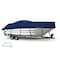 Eevelle Boat Cover CABIN CRUISER Inboard Fits 29ft 6in L up to 120in W Navy SCHPCBN29120-NVY - alternate 1